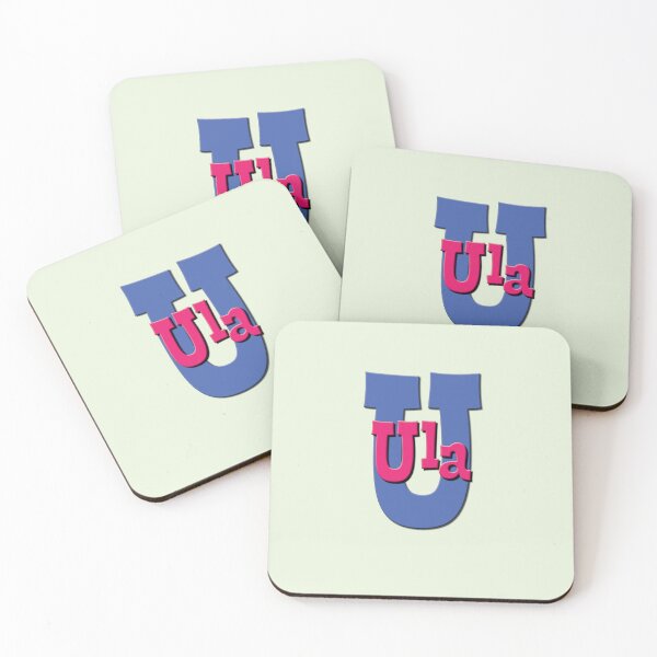 Item preview, U is for Ula, Girl’s and Woman's Name and Initial  designed and sold by CharlottePlaceArt.