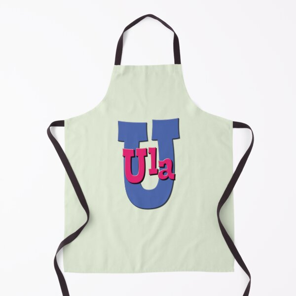 Item preview, U is for Ula, Girl’s and Woman's Name and Initial designed and sold by CharlottePlaceArt.