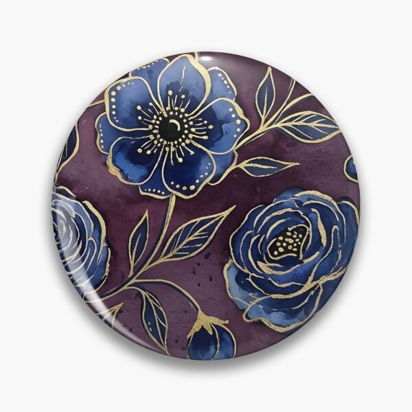 Item preview, Navy Floral  designed and sold by GraphicsClub.
