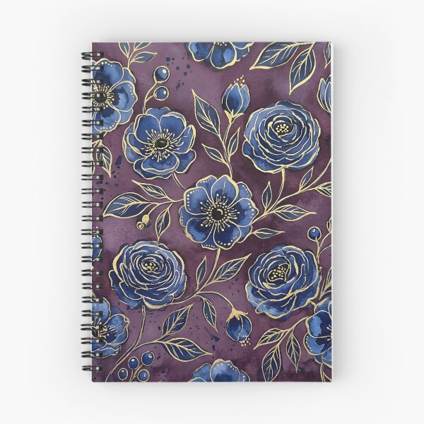 Item preview, Navy Floral  designed and sold by GraphicsClub.