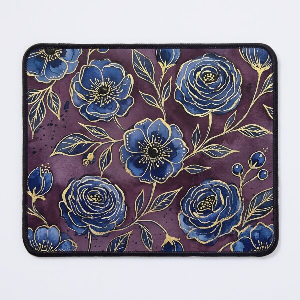 Item preview, Navy Floral designed and sold by GraphicsClub.