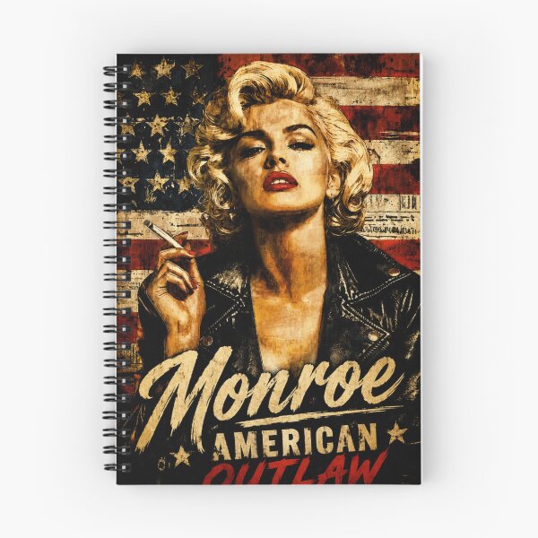 Item preview, Monroe American Outlaw - Vintage Retro Poster Art designed and sold by Vicky021.