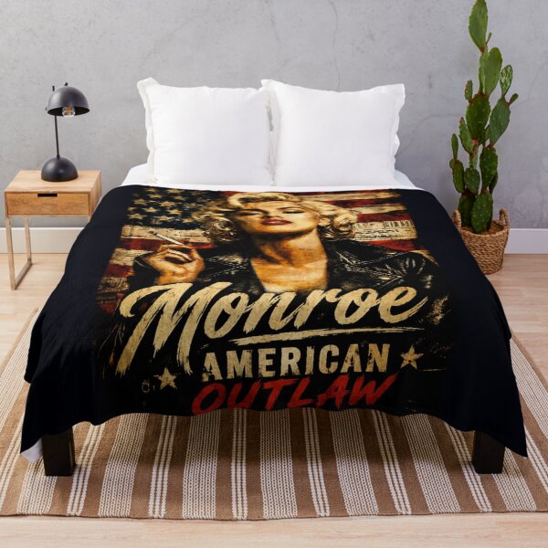 Item preview, Monroe American Outlaw - Vintage Retro Poster Art designed and sold by Vicky021.