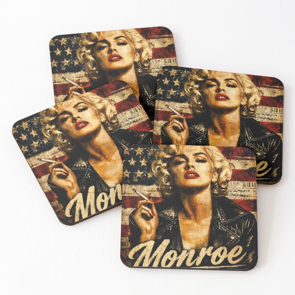 Item preview, Monroe American Outlaw - Vintage Retro Poster Art designed and sold by Vicky021.