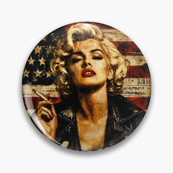 Item preview, Monroe American Outlaw - Vintage Retro Poster Art designed and sold by Vicky021.
