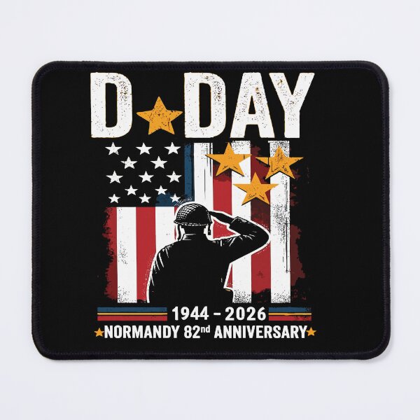 Item preview, D-Day 82nd Anniversary Operation Overlord Normandy 1944 Historical Tribute designed and sold by BOUCHERIT amine.