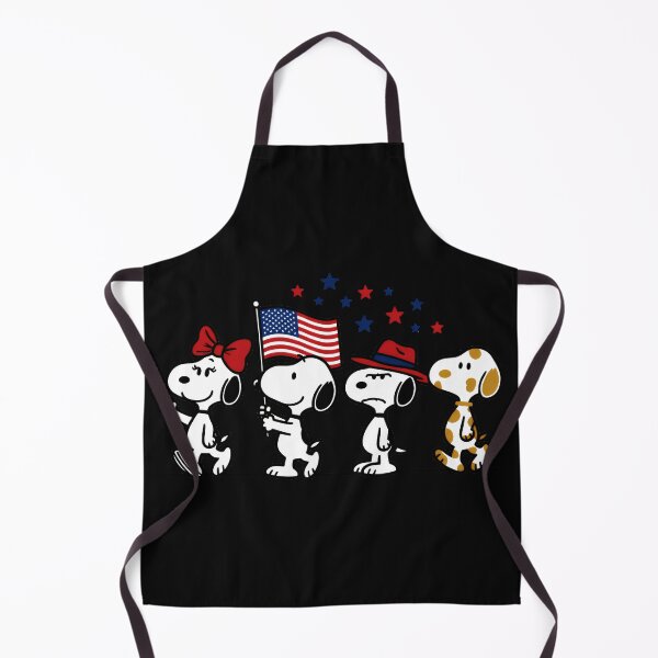 Item preview, Snoopy Peanuts Patriotic American Flag March designed and sold by LysiTHWIP.