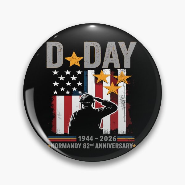 Item preview, D-Day 82nd Anniversary Operation Overlord Normandy 1944 Historical Tribute designed and sold by BOUCHERIT amine.