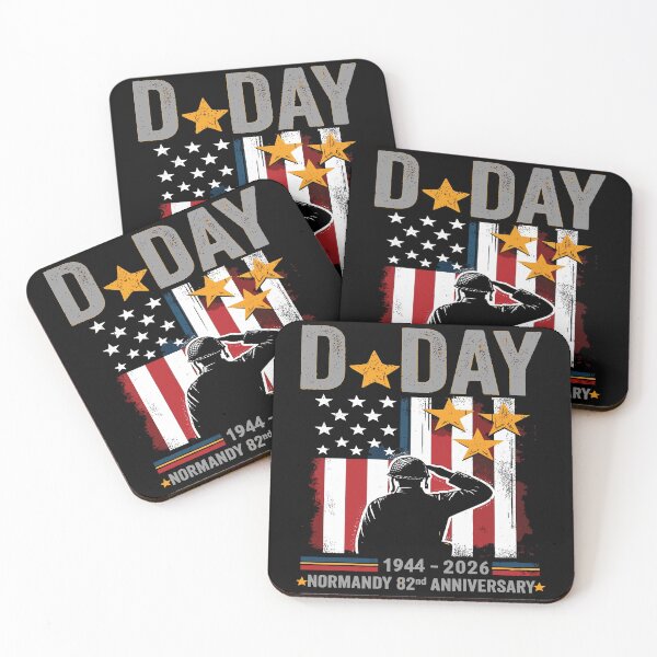 Item preview, D-Day 82nd Anniversary Operation Overlord Normandy 1944 Historical Tribute designed and sold by BOUCHERIT amine.