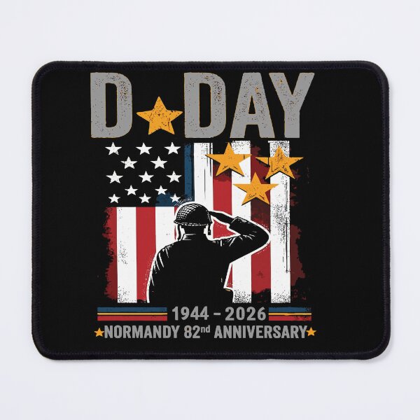 Item preview, D-Day 82nd Anniversary Operation Overlord Normandy 1944 Historical Tribute designed and sold by BOUCHERIT amine.