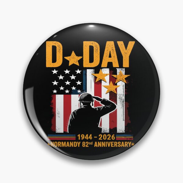 Item preview, D-Day 82nd Anniversary Operation Overlord Normandy 1944 Historical Tribute designed and sold by BOUCHERIT amine.