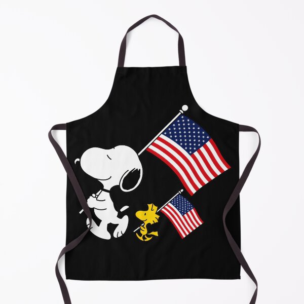 Item preview, Snoopy Woodstock American Flag Patriotic USA Holiday designed and sold by LysiTHWIP.