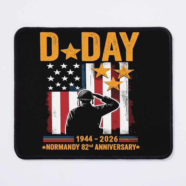 Item preview, D-Day 82nd Anniversary Operation Overlord Normandy 1944 Historical Tribute designed and sold by BOUCHERIT amine.