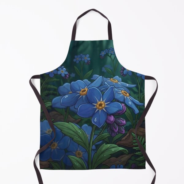 Item preview, Deep Forest Forget-Me-Nots designed and sold by henkephotoart.