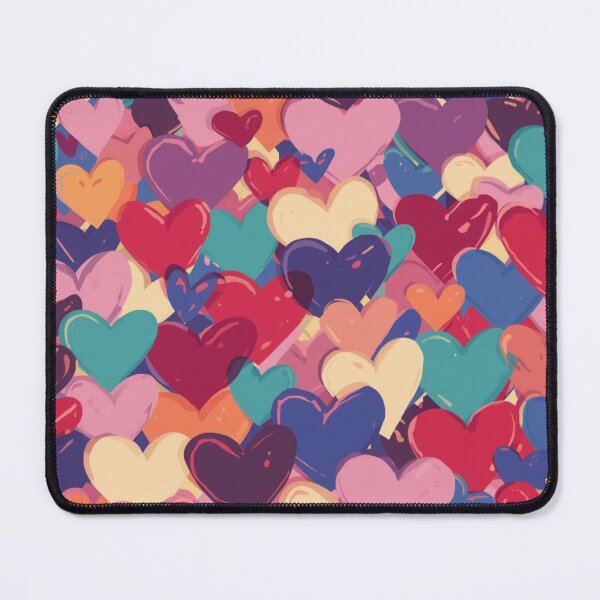Item preview, A bunch of colorful hearts designed and sold by Art70shop.