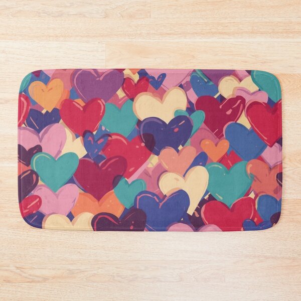 Item preview, A bunch of colorful hearts designed and sold by Art70shop.