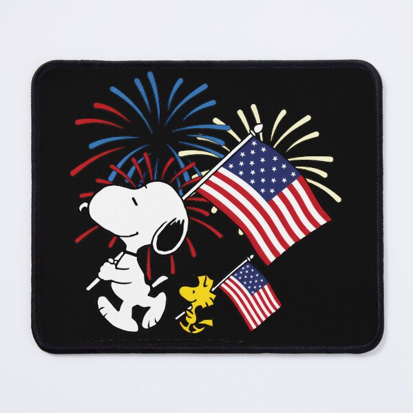 Item preview, Snoopy Woodstock 4th Of July American Patriotism designed and sold by LysiTHWIP.