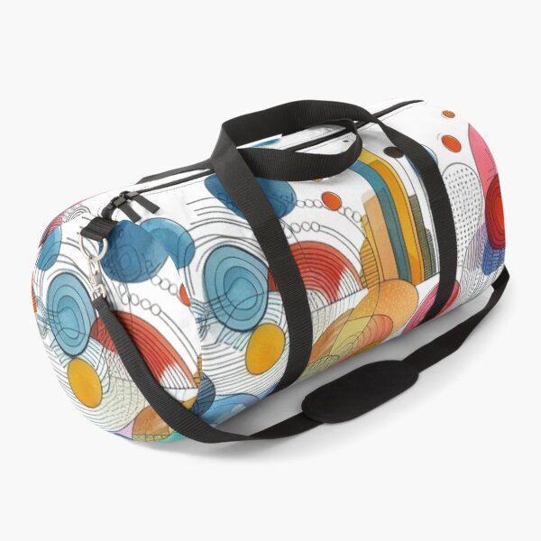 Item preview, Colorful Abstract Watercolor Circles Geometry Art designed and sold by AlxVel.