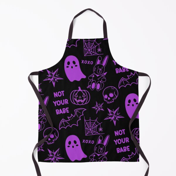Item preview, Not Your Babe – Cute Gothic Halloween Pattern designed and sold by Creative Owlet.