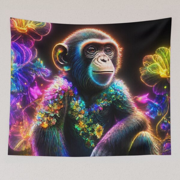 Item preview, Glowing Monkey Oasis designed and sold by Glowing-Pieces.