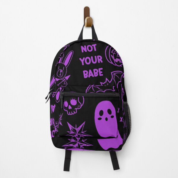 Item preview, Not Your Babe – Cute Gothic Halloween Pattern designed and sold by Creative Owlet.