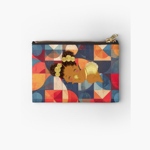Item preview, Baby Girl on Retro Geometric Pattern designed and sold by thelivingrp.