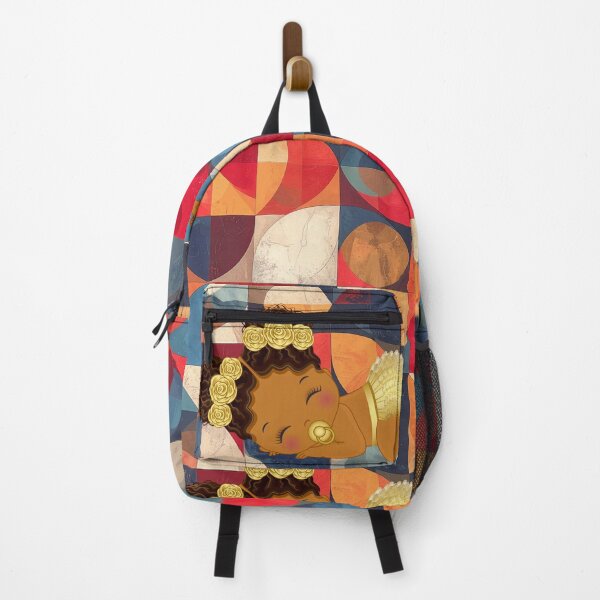 Item preview, Baby Girl on Retro Geometric Pattern designed and sold by thelivingrp.
