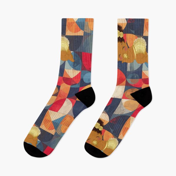 Item preview, Baby Girl on Retro Geometric Pattern designed and sold by thelivingrp.