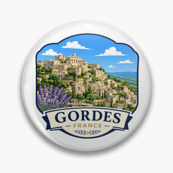 Item preview, Gordes, France - Lavender Fields and Olive Groves designed and sold by Myra365Art.