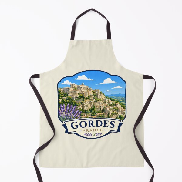 Item preview, Gordes, France - Lavender Fields and Olive Groves designed and sold by Myra365Art.