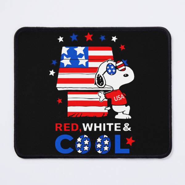 Item preview, Red, White & Cool Snoopy American Patriot designed and sold by LysiTHWIP.