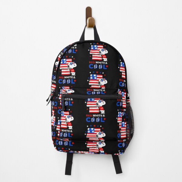 Item preview, Red, White & Cool Snoopy American Patriot designed and sold by LysiTHWIP.