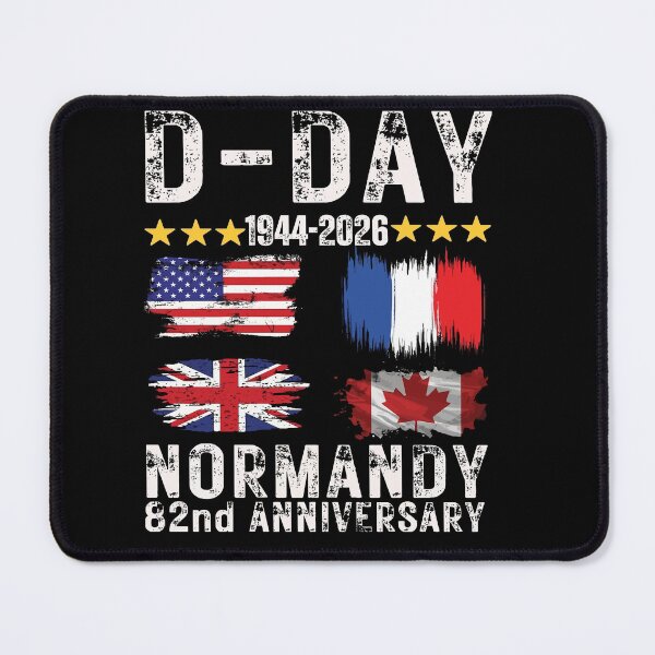 Item preview, D-Day 82nd Anniversary Operation Overlord Normandy 1944 Historical Tribute designed and sold by BOUCHERIT amine.