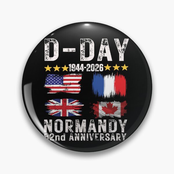 Item preview, D-Day 82nd Anniversary Operation Overlord Normandy 1944 Historical Tribute designed and sold by BOUCHERIT amine.