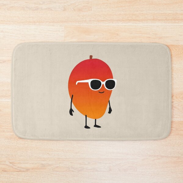 Item preview, Mango red Flat designed and sold by White Rim Mates.