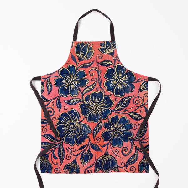Item preview, Navy Floral designed and sold by GraphicsClub.