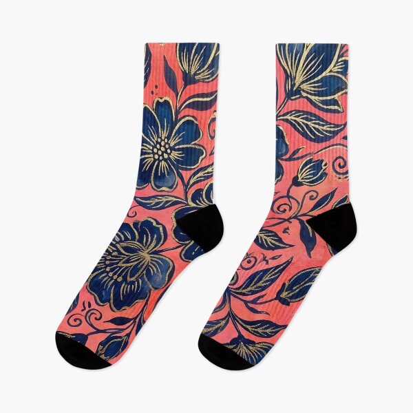 Item preview, Navy Floral  designed and sold by GraphicsClub.