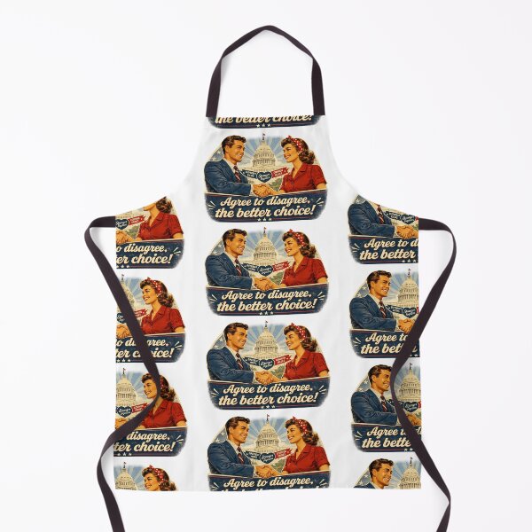 Item preview, Agree to Disagree, the Better Choice! Retro Americana Unity Poster designed and sold by Hookesmode.