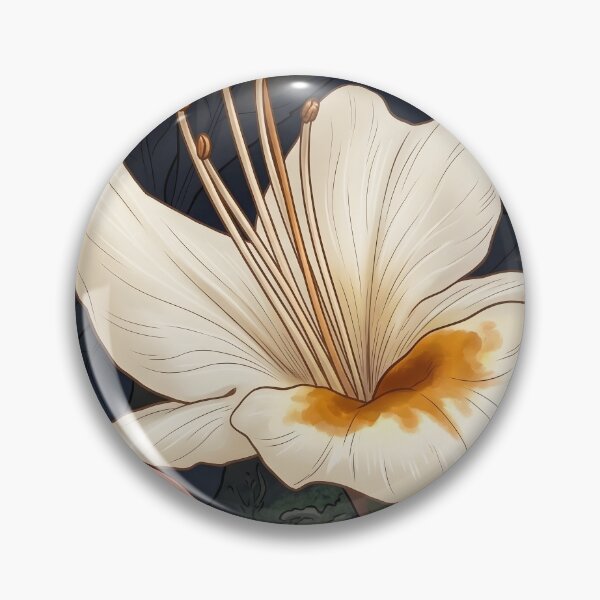 Item preview, The Moon-White Trumpet designed and sold by henkephotoart.