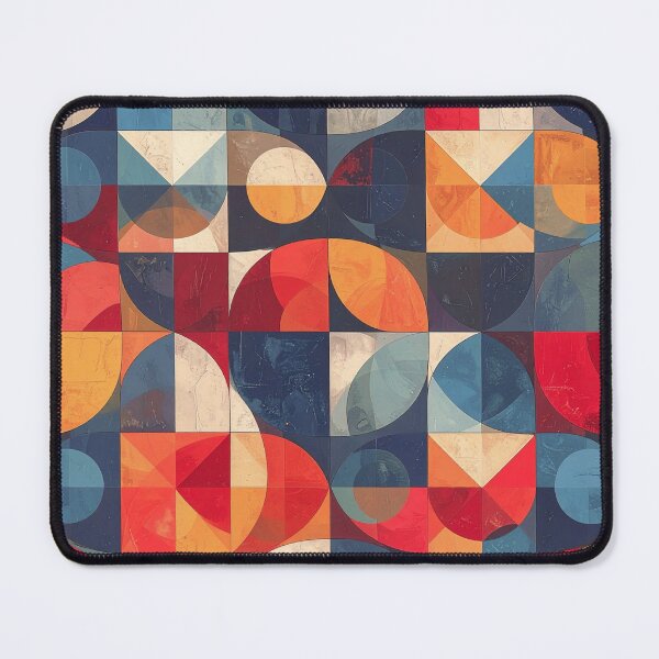 Item preview, 1960s Retro Abstract Geometric Shapes Pattern designed and sold by thelivingrp.