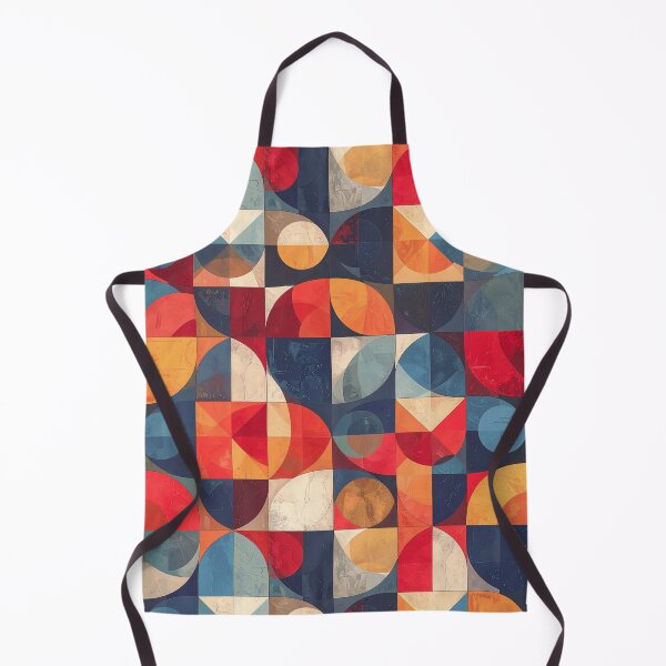 Item preview, 1960s Retro Abstract Geometric Shapes Pattern designed and sold by thelivingrp.