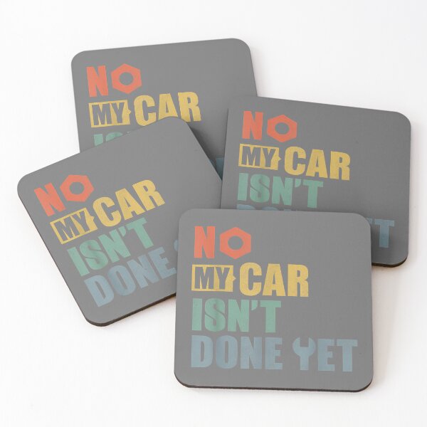Item preview, No My Car is Not Done Yet Funny Car Lover Vintage Men Dad designed and sold by KristineLi.