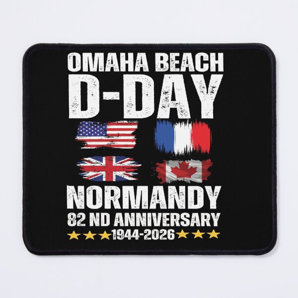 Item preview, D-Day 82nd Anniversary Operation Overlord Normandy 1944 Historical Tribute designed and sold by BOUCHERIT amine.