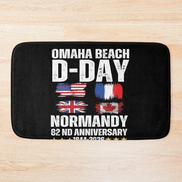 Item preview, D-Day 82nd Anniversary Operation Overlord Normandy 1944 Historical Tribute designed and sold by BOUCHERIT amine.