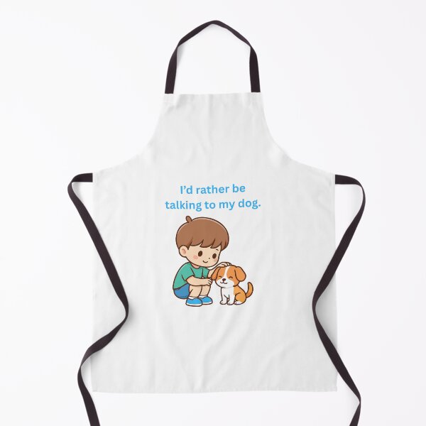 Item preview, I'd rather be talking to my dog designed and sold by Nene Bird Designs.