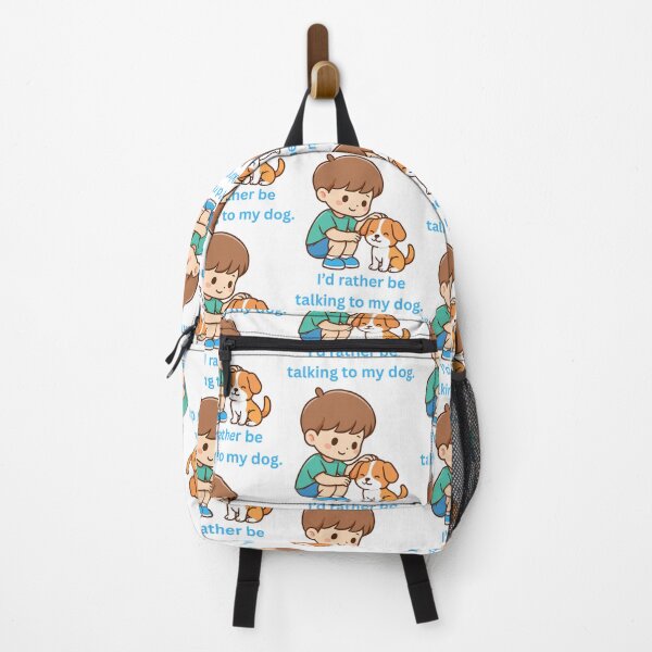 Item preview, I'd rather be talking to my dog designed and sold by Nene Bird Designs.