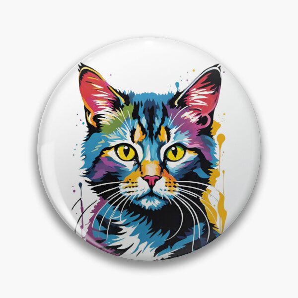 Item preview, Modern Colorful Graffiti Street Art Cat Graphic designed and sold by AlxVel.