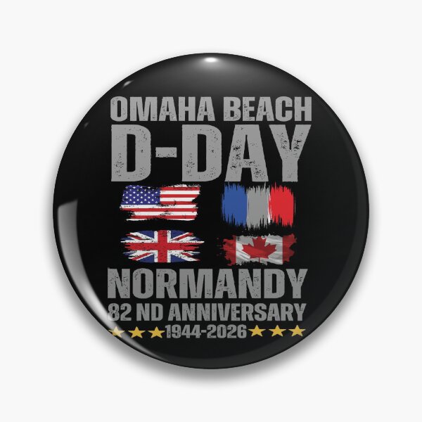 Item preview, D-Day 82nd Anniversary Operation Overlord Normandy 1944 Historical Tribute designed and sold by BOUCHERIT amine.