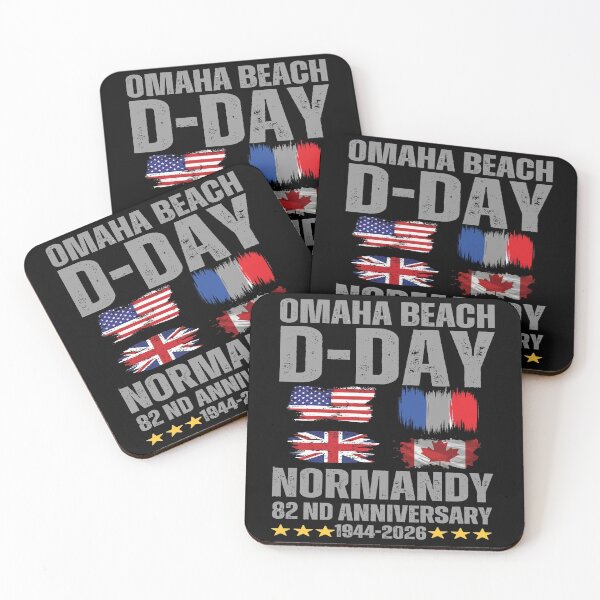 Item preview, D-Day 82nd Anniversary Operation Overlord Normandy 1944 Historical Tribute designed and sold by BOUCHERIT amine.