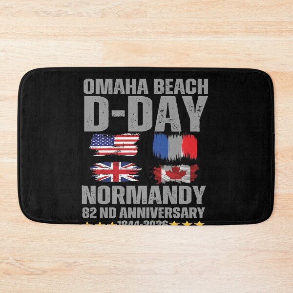 Item preview, D-Day 82nd Anniversary Operation Overlord Normandy 1944 Historical Tribute designed and sold by BOUCHERIT amine.